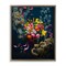 Stupell Industries Bouquet with Leopards Underwater Floating Frame Design by Heather Gauthier